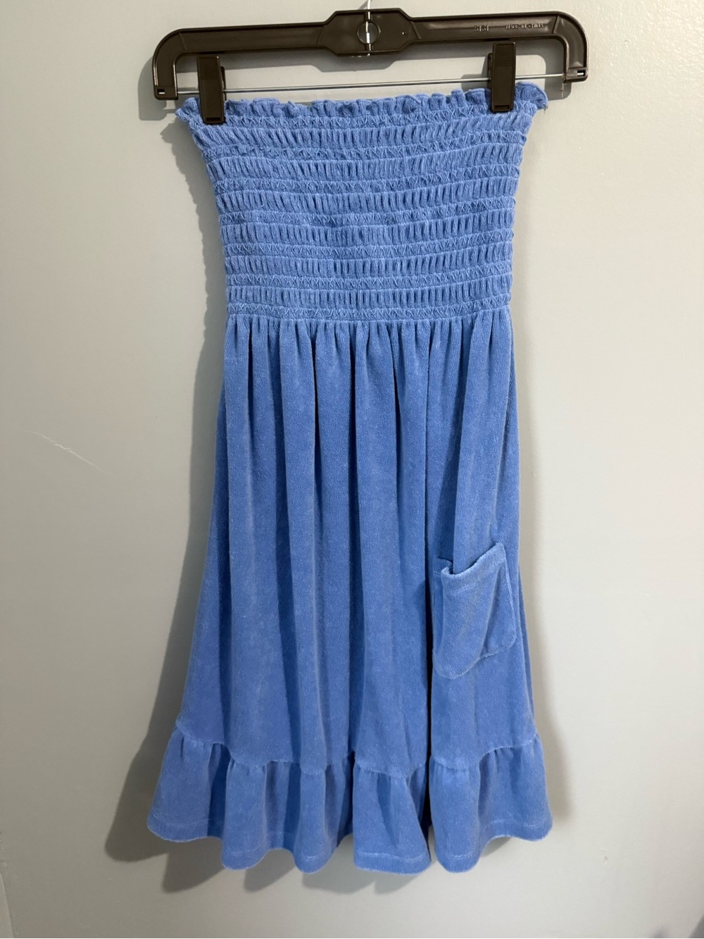 Juicy Couture Y2K terry cloth tube dress small